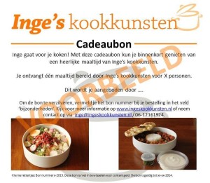 Kadobon format reguliere maaltijd voor website